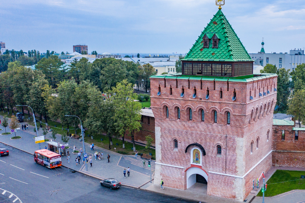 Нижегородский кремль после реставрации