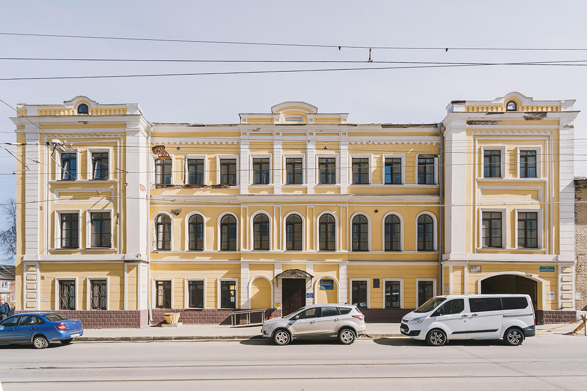 Здание Первого детского приюта до
