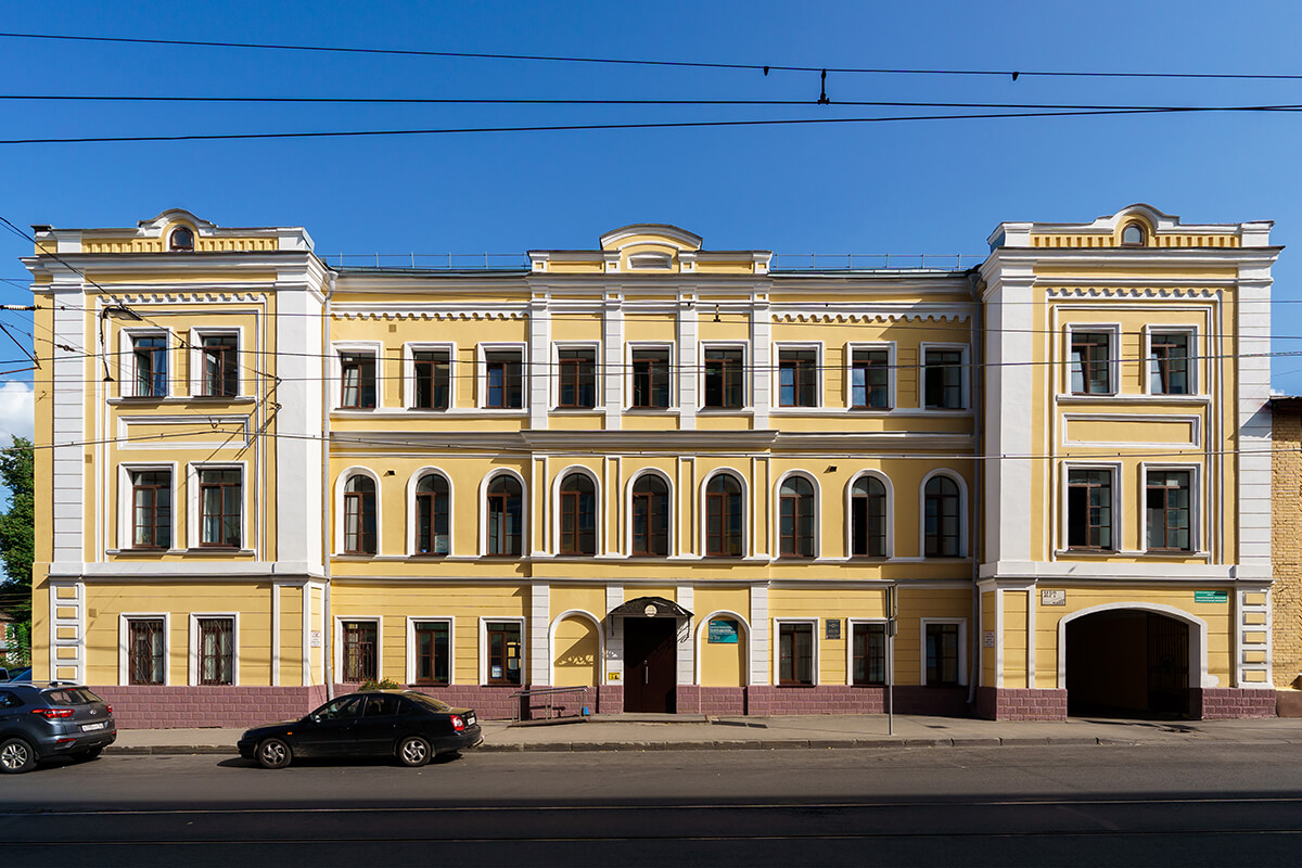 Здание Первого детского приюта после